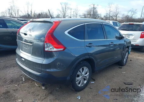 2013 Honda Cr-V Ex-L z USA, uszkodzony, nr VIN 5J6RM3H71DL038981